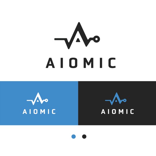 New logo for Aiomic (AI healthtech company) Design by sam_kalye