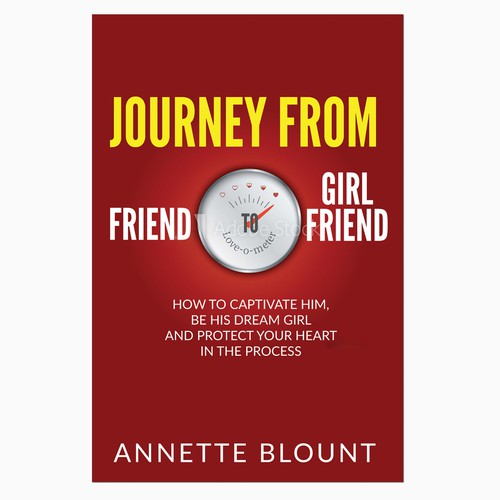 Design a book cover that is fun and playful to help single women experience love beyond friendship Design by Retina99