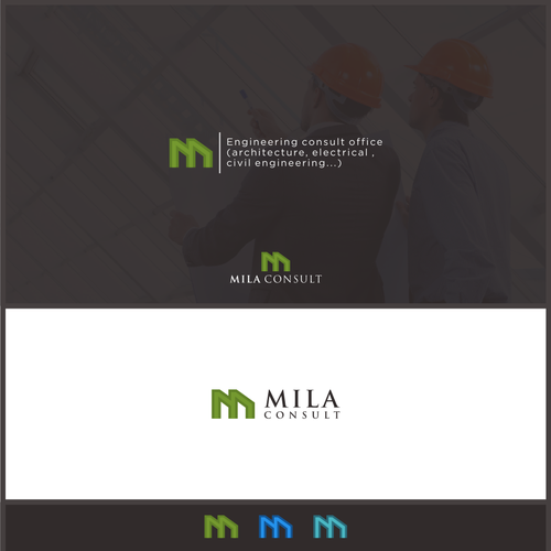 logo Engineering Consulting Office Design by O'shella