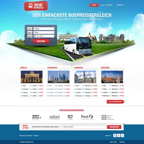 Design realizzato da satyam creations intitolato "Website design for coach price comparison"
