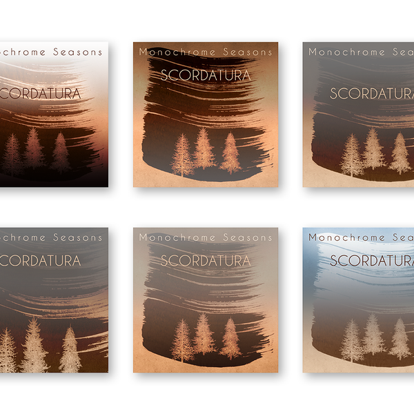 Design by Thora titled "Music Album Cover for Instrumental Ambient Artist"