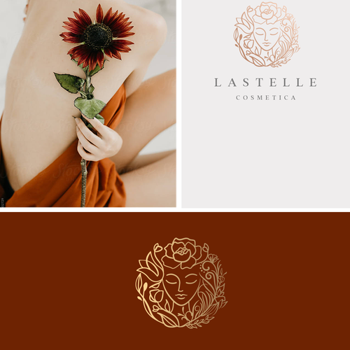 Luxury Cosmetic Brand Logo (HERMES, Jo Malone, Dipytique). Timeless, French, chic Diseño de 7plus7