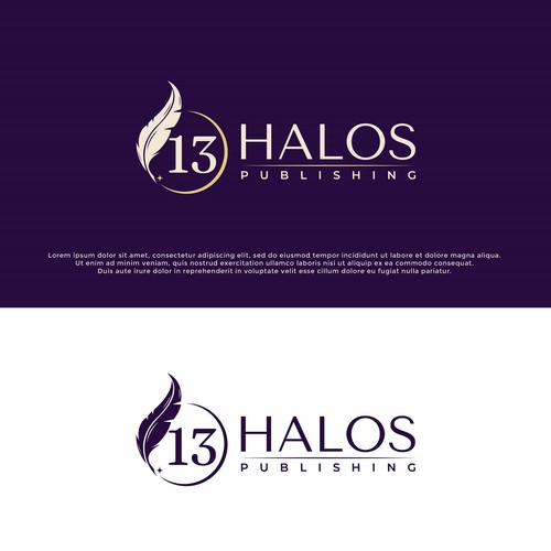 13 Halos Publishing logo Design by choryTN