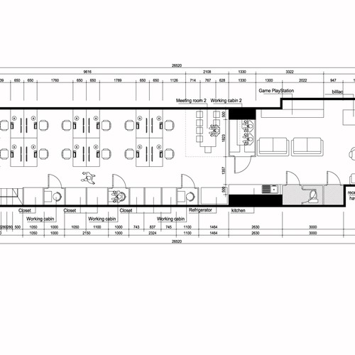 Office design for software development company Design by PHUHO