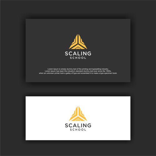 Design A Logo + Brand Guide For The "Scaling School" Design by Nirlinadi