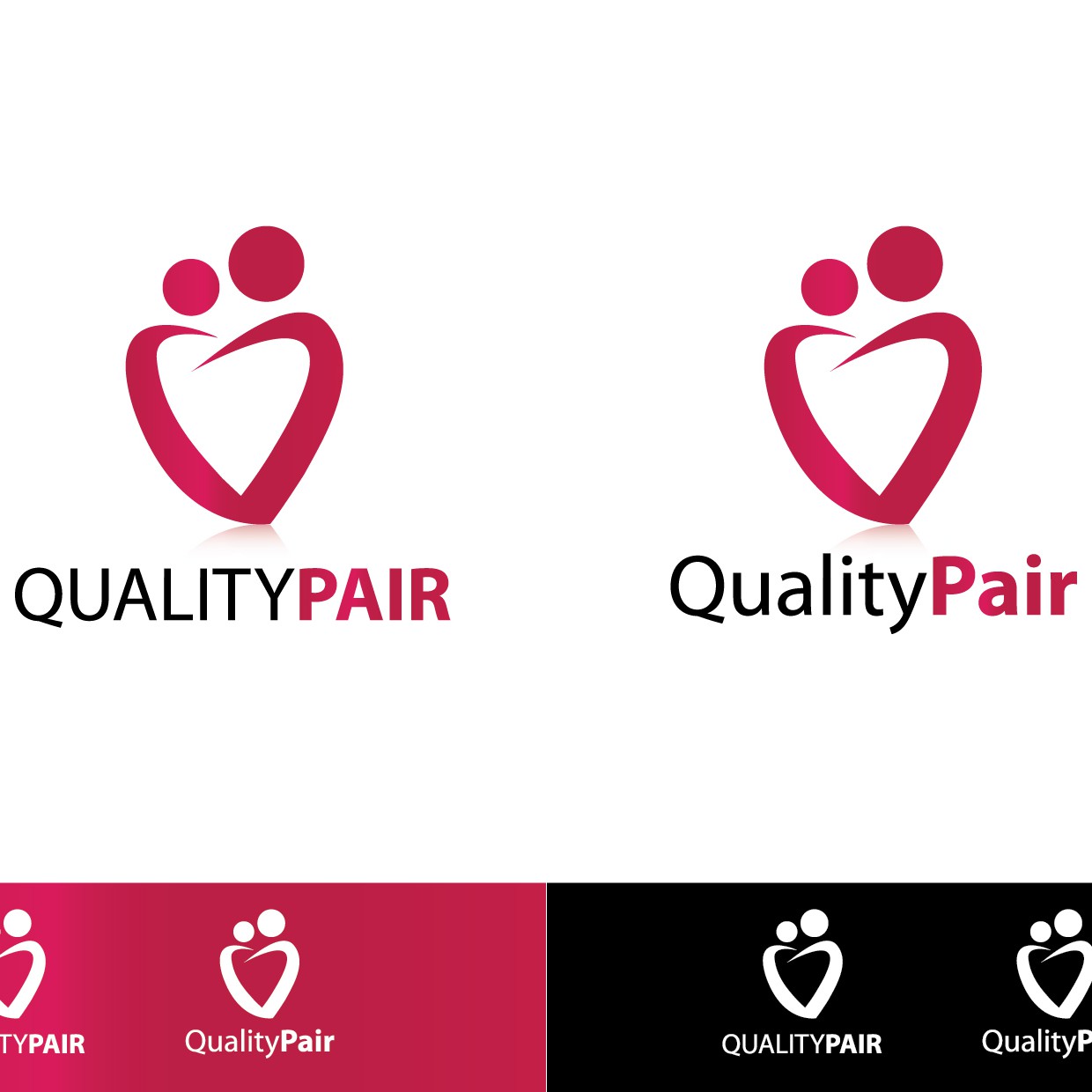 Inspection logo with the title 'Design of New Logo for Matchmaking Service'
