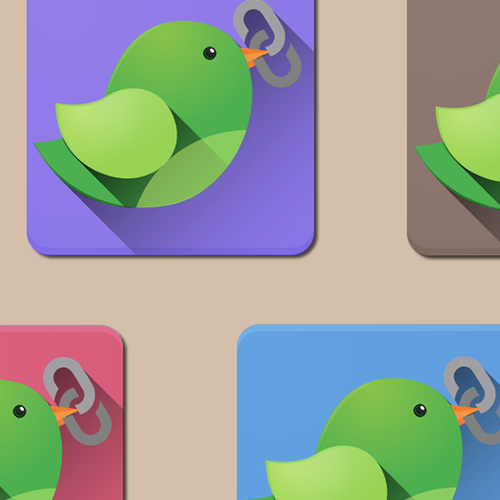 コンペ「Android App Icon for unique Twitter Client」のデザイン by Captain Jack Sparrowさん 