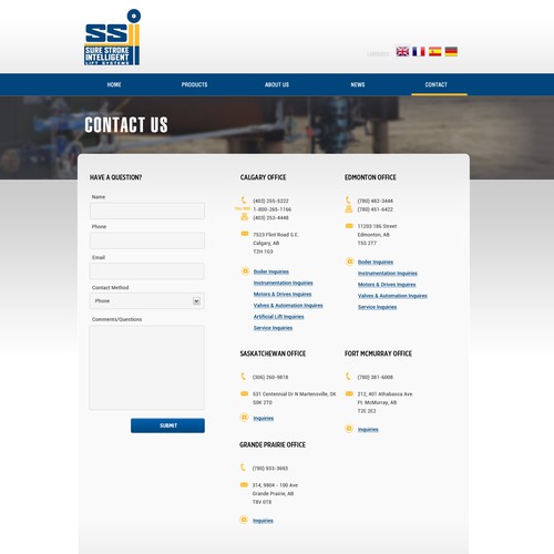 Tundra Process Solutions Ltd. needs a new website design Diseño de pixelR