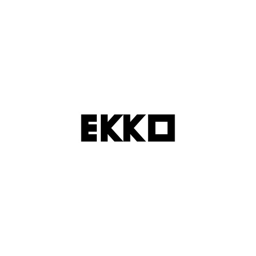 SIMPLE LOGO - ekko Letters then dm after Design by Saveht