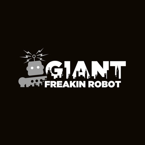 Minimalist, Classy Giant Robot Logo Wanted Design by TJCD