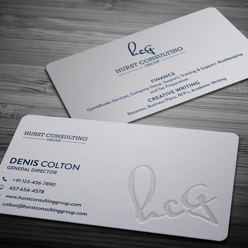 Design a professional, yet modern business card for a new startup ...