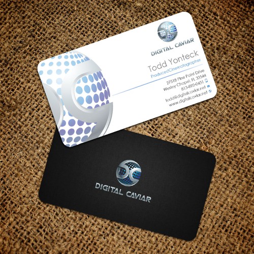 Create Business Cards for Digital Caviar Design by Zayden