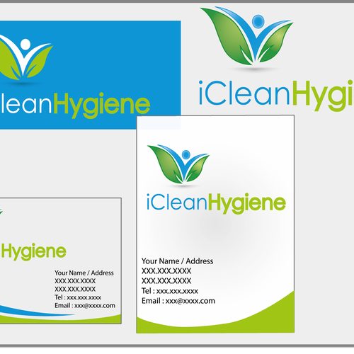 Help iClean Hygiene with a new logo-ontwerp door FieryDesigner™