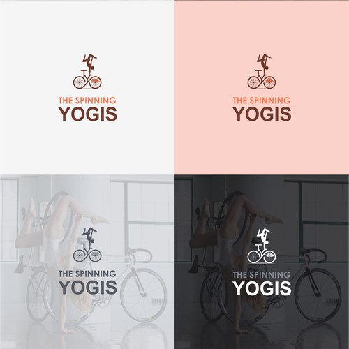 Design by Creativko titled "The Spinning Yogis needs a powerful logo"