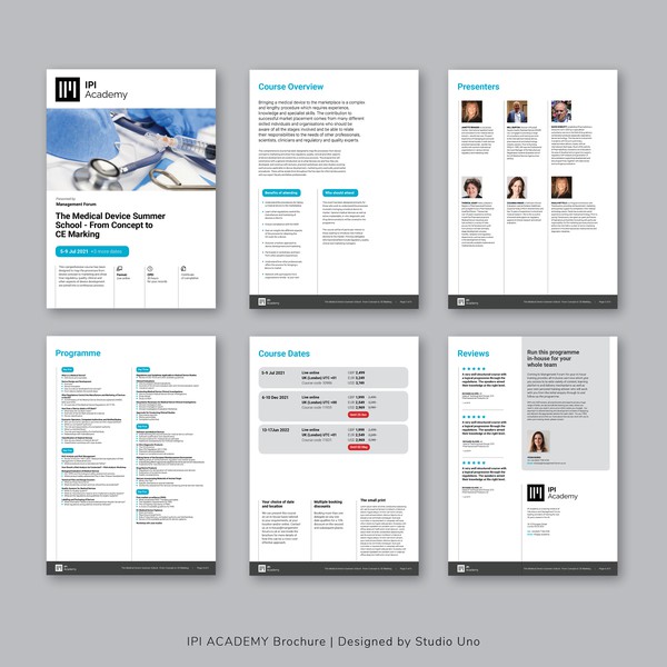 Design by Studio Uno titled "IPI Academy "