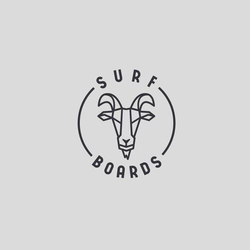 The Goat Surfboards Design por tasa