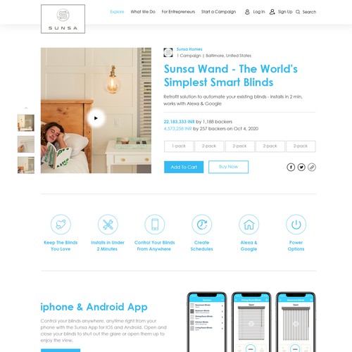 Shopify Design for New Smart Home Product! デザイン by DesignExcellence