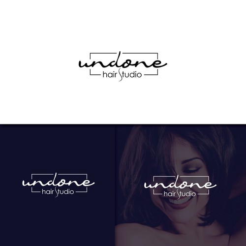 Luxury Hair Salon Logo and business card design Ontwerp door Web Hub Solution