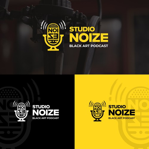 Design Podcast logo for Black art podcast por nomaden.studio