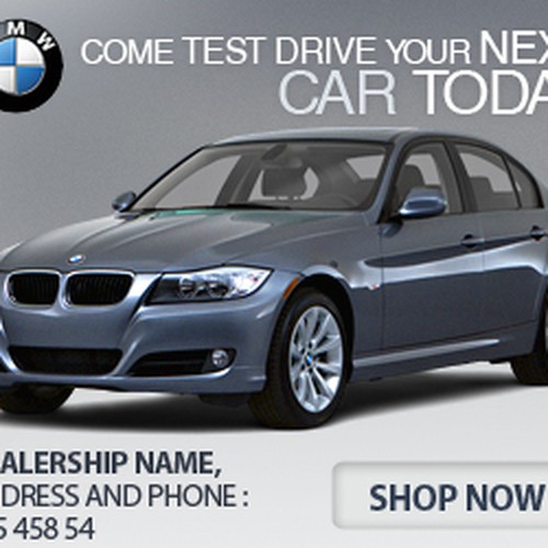 Create banner ads across automotive brands (Multiple winners!) Design by zokamaric
