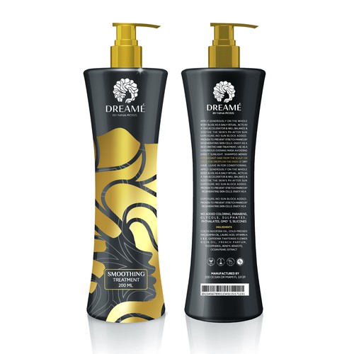 Luxury hair product design appealing to financially-secure women | Product  packaging contest | 99designs