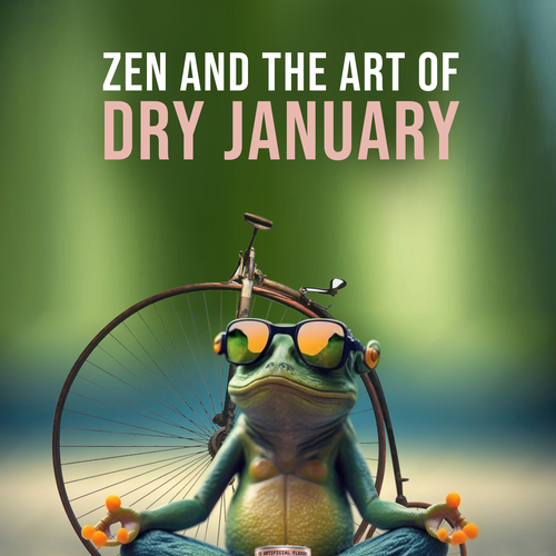 Create a 'Dry January meets High January' poster.  Have Fun, Be Creative, Open to all suggestions. Design by karundesigns