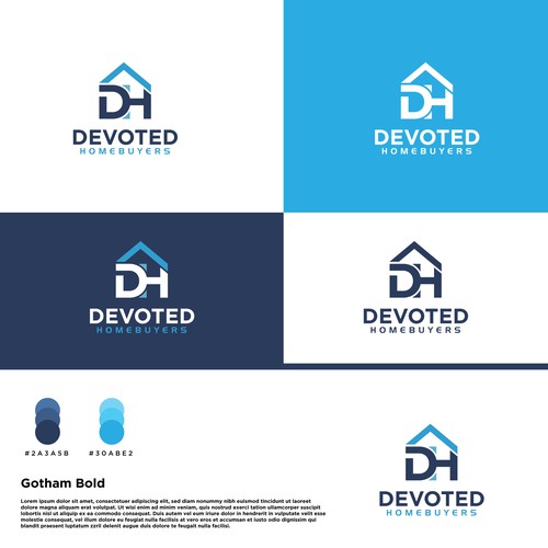 Devoted Homebuyers Logo Design by Spider0421