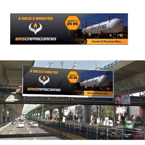 Signage contest entry by . GF 69 .