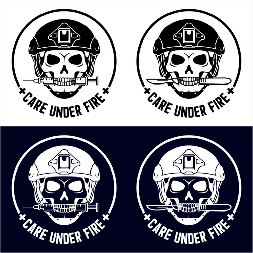 We need a powerful logo to represent civilian and military medics Design by PoxieDesign™