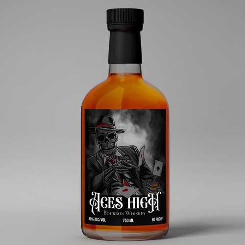 Diseño de Luxury Whiskey  New Label de WiFiSign