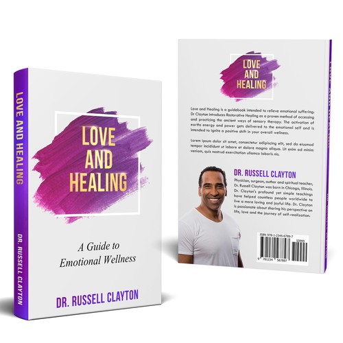 Love and Healing Book Cover Design Design by iDea Signs