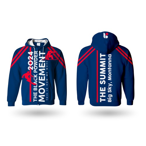 Need an eye-catching hoodie design aimed at African American Skiers & Snowboarders. Design réalisé par Higher Graphics