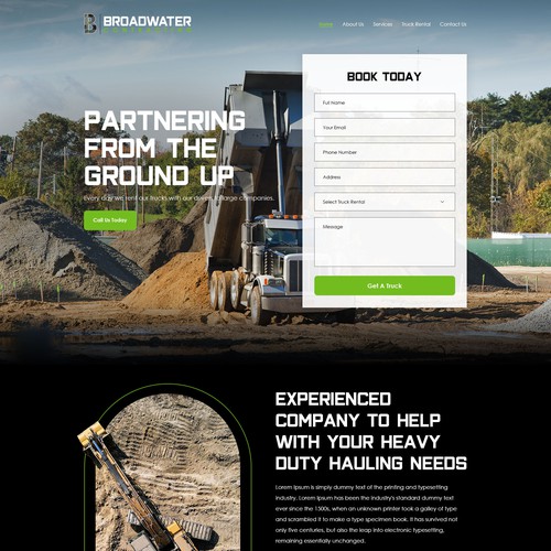 Trucking redesign of website Design von Designs Alpha