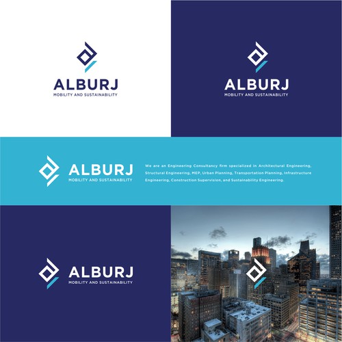 Logo for an Engineering Consultancy firm, specializes in Buildings, Mobility and Sustainability Design réalisé par Rozak Ifandi