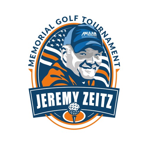 Memorial Golf Tournament Logo Design by sarvsar