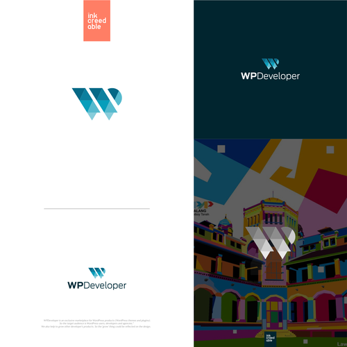 Create a modern logo for "WPDeveloper" Design by Inkcrdbl.std