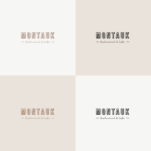 Farwa AliさんのMontauk Logoデザイン