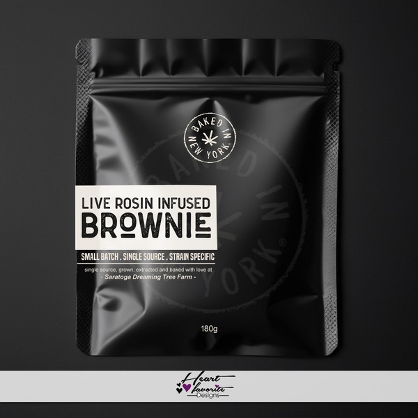 Packaging Design for Cannabis Brownie