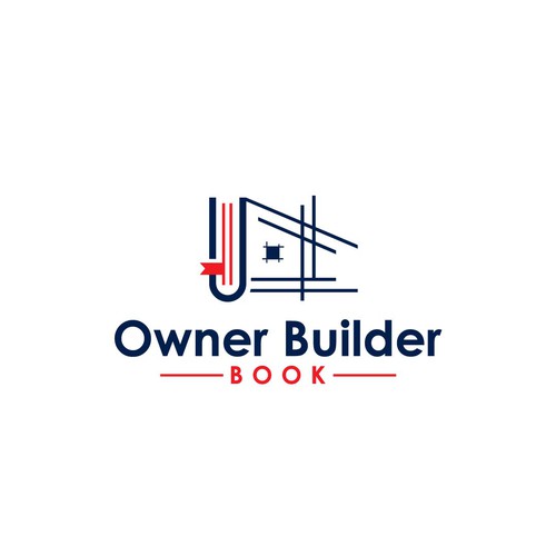The New Owner Builder Book Logo Design by Creator Hub
