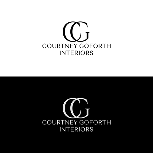 Luxury interior designer logo Design by Megan Tlampic