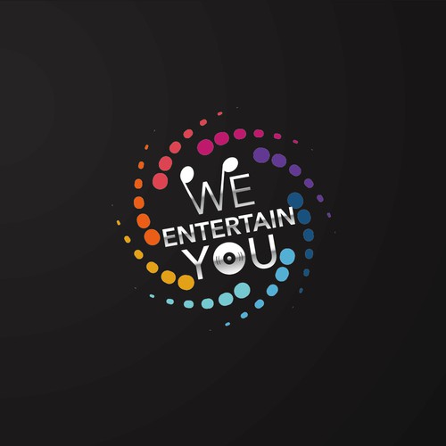 We entertain you - Logo for Tour Organizer for Music & big Scale Events Design by Dorothy.Z