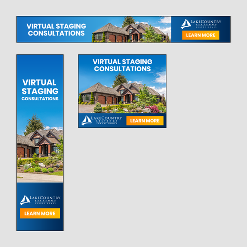 Retargeting Ads Real Estate Brokerage Design by Agent K