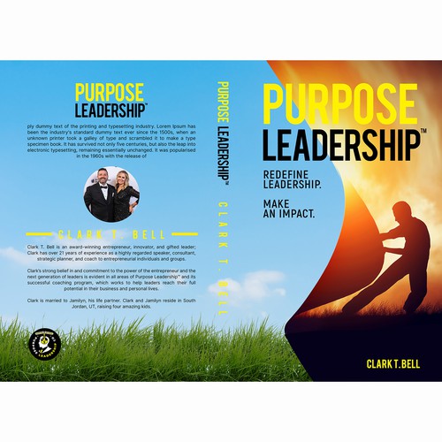 Purpose Leadership Book Cover Design by Aaniyah.ahmed