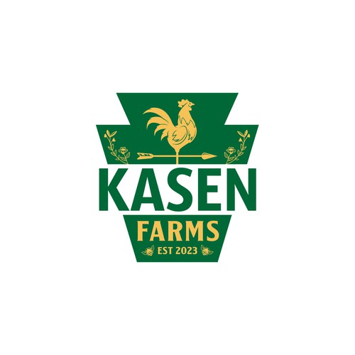 Logo design for small family farm that both dad and 7 year old daughter will love. Design by YusakG.F.X