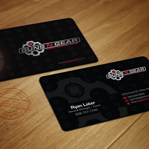 I need a tactical business card!!!-ontwerp door KZT design