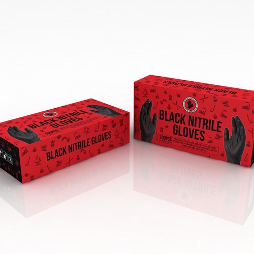 Design Retail Box for Glove Company Industrial, Sleek, Eye Catching Design by buds78