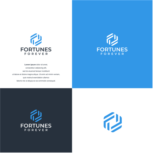 Fortunes Forever Logo Design por Eshaal ®