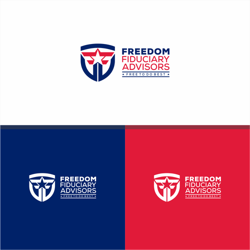 Investment company breaking away from corporate interest looking for fresh patriotic logo. Design by DLVASTF ™