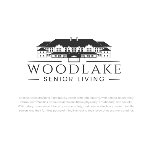 Create an Iconic Logo for Our Senior Living Community - Woodlake Estates Senior Living Design by Studio Lama