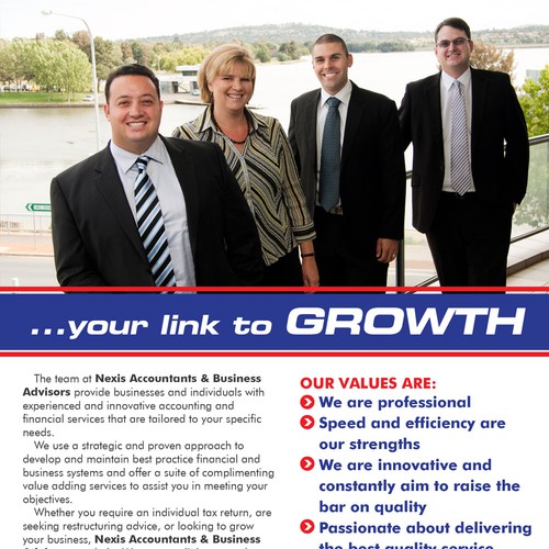 Help Nexis Accountants & Business Advisors with a new ad Design by sercor80